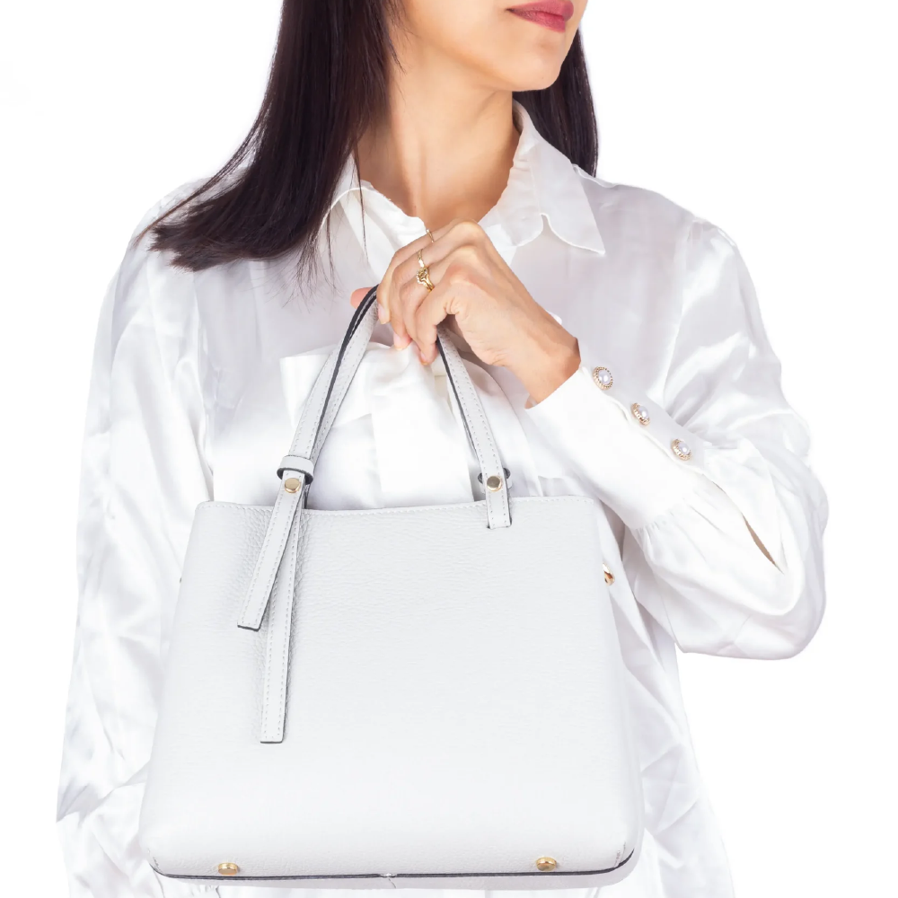 Mariah by Vittoria di Lusso elegant white wallet