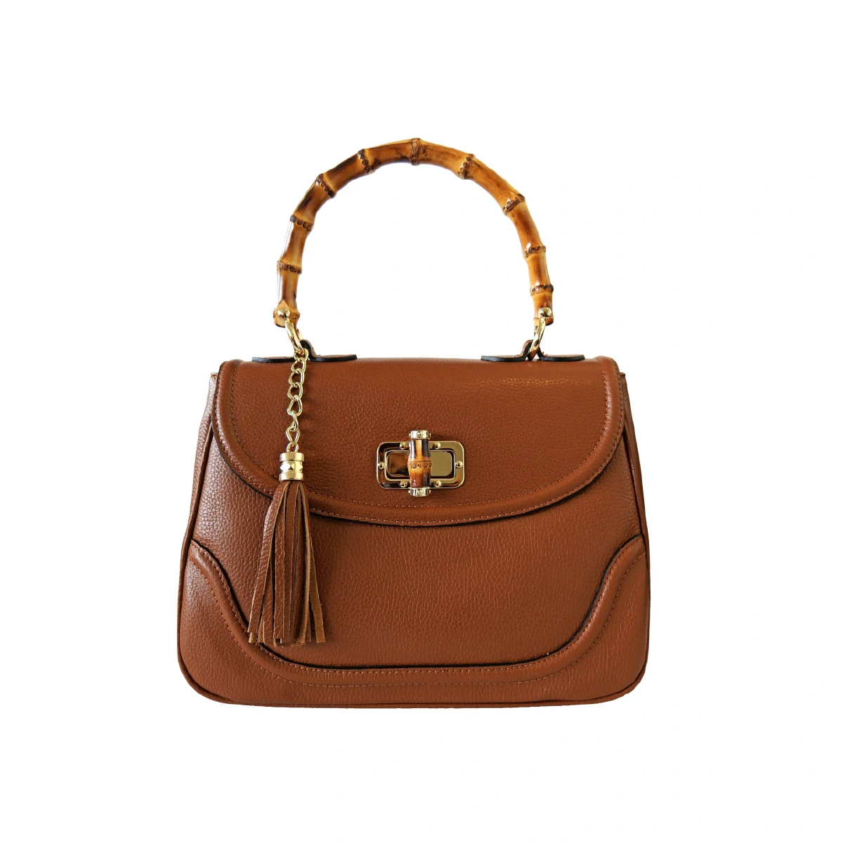 Cartera para mujer Vittoria di Lusso Asa bambu